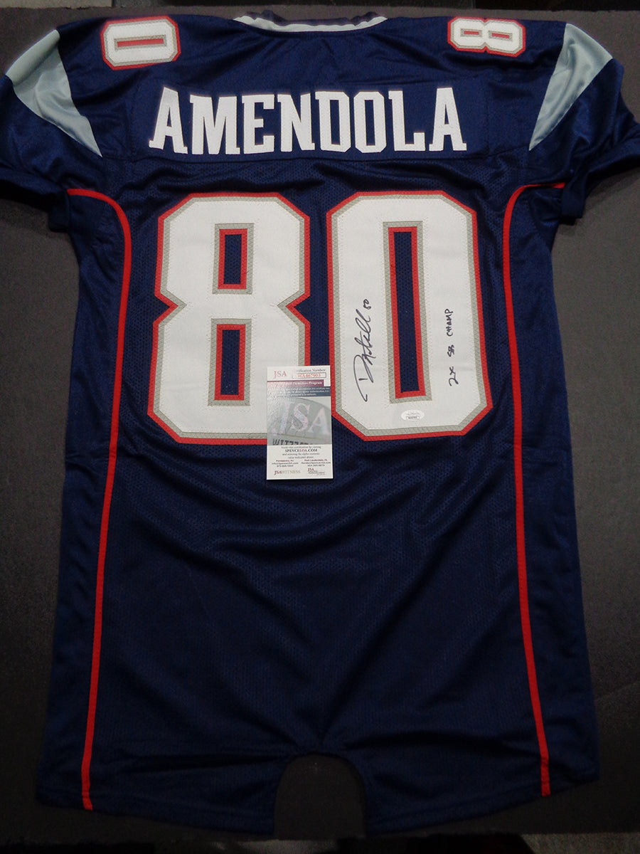 Danny Amendola New England Patriots Autographed & Inscribed Custom