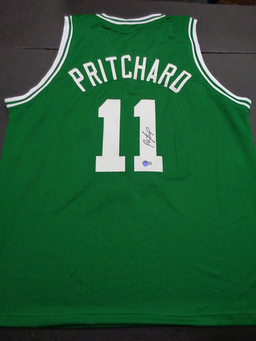 Payton Pritchard Boston Celtics Autographed Custom Basketball Jersey Beckett Hologram