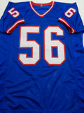 Lawrence Taylor New York Giants Autographed Custom Style Jersey with JSA WITNESSED COA