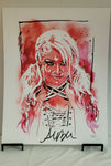 Alexa Bliss Autographed Rob Shamberger 11x14 Print JSA Witnessed coa - CHOICE OF 2 TO CHOOSE FROM