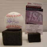 Eric Gagne Los Angeles Dodgers Autographed (Full Sig) & Inscribed Rawlings Baseball w JSA Witnessed coa
