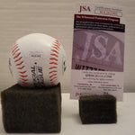 Eric Gagne Los Angeles Dodgers Autographed (Full Sig) & Inscribed Rawlings Baseball w JSA Witnessed coa