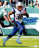 Brandon Bolden New England Patriots Autographed 8x10 Photo w FTA coa - 3 Photos to choose from