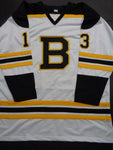 Charlie Coyle Boston Bruins Autographed Custom White style jerseys w/ JSA W coa
