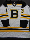 Charlie Coyle Boston Bruins Autographed Custom White style jerseys w/ JSA W coa