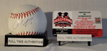 Christian Vazquez Boston Red Sox/Houston Astros Autographed Rawlings Baseball with Full Time Authentics QR Code Hologram