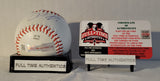 Christian Vazquez Boston Red Sox/Houston Astros Autographed Rawlings Baseball with Full Time Authentics QR Code Hologram