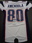 Danny Amendola New England Patriots Autographed & Inscribed Custom Professional Cut Jersey JSA Witnessed coa - CHOICE OF 3 COLORS