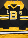 Derek Sanderson Boston Bruins Autographed Custom Black Style Jersey w/JSA W coa