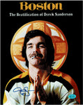 Derek Sanderson Boston Bruins Autographed 8x10 Photo with Full Time Authentics coa