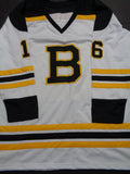 Derek Sanderson Boston Bruins Autographed Custom White Style Jersey w/JSA W coa