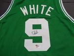 Derrick White Boston Celtics Autographed Custom Basketball Jersey Beckett Hologram - CHOOSE FROM 2 COLORS