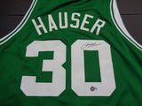 Sam Hauser Boston Celtics Autographed Custom Basketball Jersey Beckett Hologram