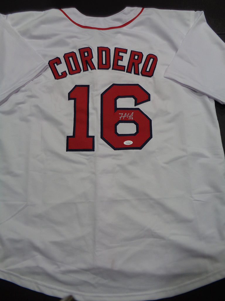 Franchy Cordero Boston Red Sox Autographed Custom Baseball Jersey