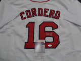 Franchy Cordero Boston Red Sox Autographed Custom Baseball Jersey w JSA Witnessed coa - 2 JERSEYS TO CHOOSE FROM