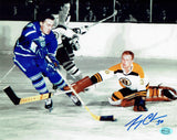 Gerry Cheevers Boston Bruins Autographed 8x10 Photo w Full Time Authentics coa - 4 DIFFERENT PHOTOS TO CHOOSE FROM