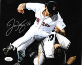 Joe Kelly Boston Red Sox Autographed 8x10 Fight with Yankees Photo JSA Witnessed coa