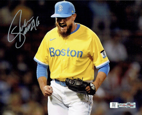 John Schreiber Boston Red Sox Autographed 8x10 Photo w Full Time Authentics QR Code Hologram & coa - 2 DIFFERENT PHOTOS TO CHOOSE FROM