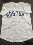 Jonny Gomes Boston Red Sox Autographed & Inscribed Custom Boston Strong Baseball Jersey JSA Witnessed coa