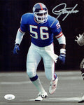 Lawrence Taylor New York Giants Autographed 8x10 Photo with JSA Witnessed coa
