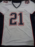 Malcom Butler New England Patriots Autographed & Inscribed Custom Football Jersey w/JSA Witnessed coa - 2 JERSEYS TO CHOOSE FROM