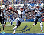 Matthew Slater New England Patriots Autographed 8x10 Photo w FTA coa - 5 Photos to choose from