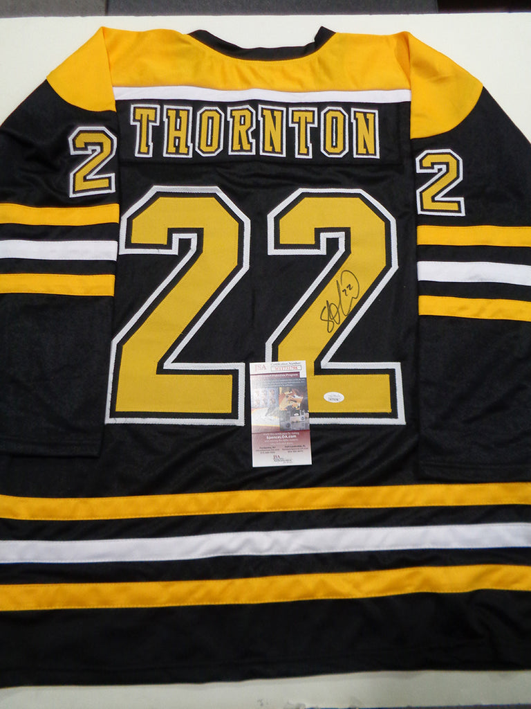 Shawn Thornton Boston Bruins Autographed Custom Hockey Jersey with