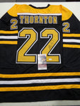 Shawn Thornton Boston Bruins Autographed Custom Hockey Jersey with JSA witnessed coa