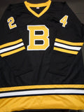 Terry O'Reilly Boston Bruins Autographed Custom Black Style Jersey w/JSA W coa