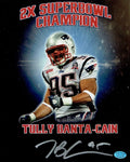 Tully Banta-Cain New England Patriots Autographed 8x10 Photo with Full Time Authentics coa - 2 PHOTOS TO CHOOSE FROM