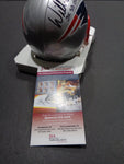 Willie McGinest New England Patriots Autographed Riddell Mini Helmet JSA W coa