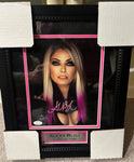 Alexa Bliss WWE Superstar Professionally Framed Autographed 8x10 Photo with JSA Witnessed coa